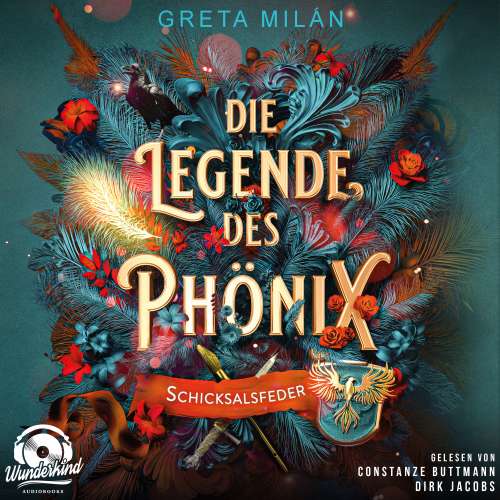 Cover von Greta Milán - Die Legende des Phönix - Band 2 - Schicksalsfeder