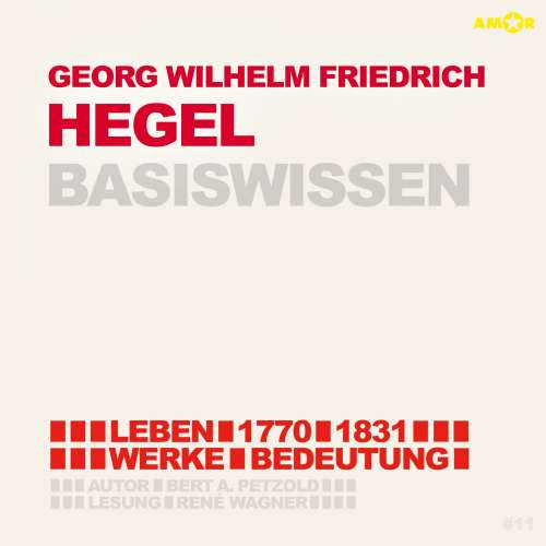 Cover von Bert Alexander Petzold - Georg Friedrich Wilhelm Hegel (1770-1831) Basiswissen - Leben, Werk, Bedeutung