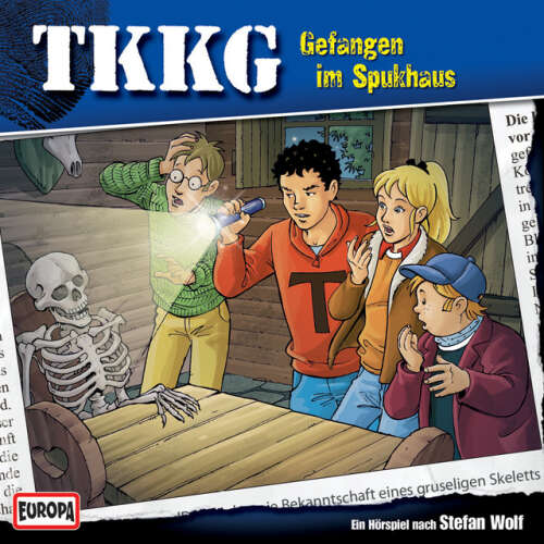 Cover von TKKG - 155/Gefangen im Spukhaus