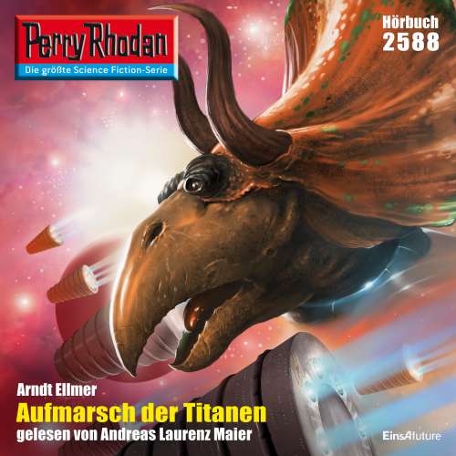 Cover von Arndt Ellmer - Perry Rhodan - Erstauflage 2588 - Aufmarsch der Titanen