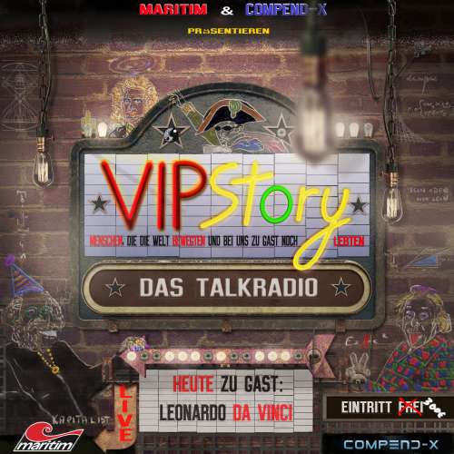Cover von VIPStory - Das Talkradio - Folge 1 - Leonardo da Vinci