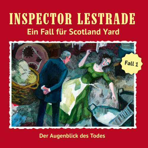 Cover von Inspector Lestrade - Ein Fall für Scotland Yard, Fall 1: Der Augenblick des Todes