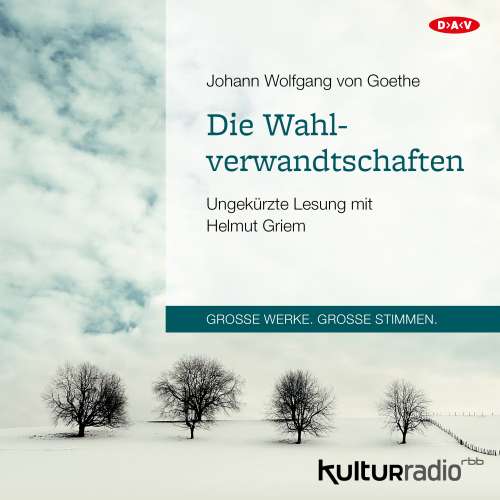 Cover von Johann Wolfgang von Goethe - Die Wahlverwandtschaften