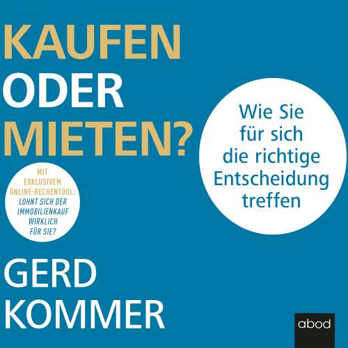Cover von Gerd Kommer - Kaufen oder mieten? - Wie Sie für sich die richtige Entscheidung treffen