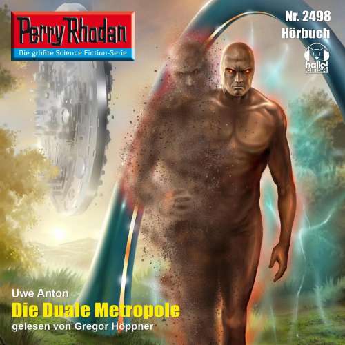 Cover von Uwe Anton - Perry Rhodan - Erstauflage 2498 - Die Duale Metropole