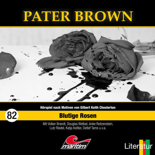 Cover von Pater Brown - Folge 82 - Blutige Rosen