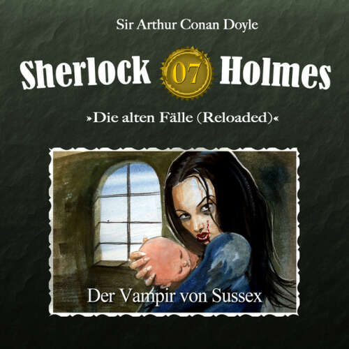 Cover von Sherlock Holmes - Die alten Fälle (Reloaded), Fall 7: Der Vampir von Sussex
