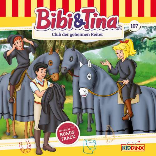Cover von Bibi & Tina - Folge 107 - Club der geheimen Reiter