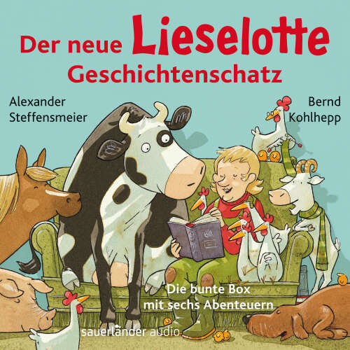 Cover von Alexander Steffensmeier - Der neue Lieselotte Geschichtenschatz - Die bunte Box mit sechs Abenteuern