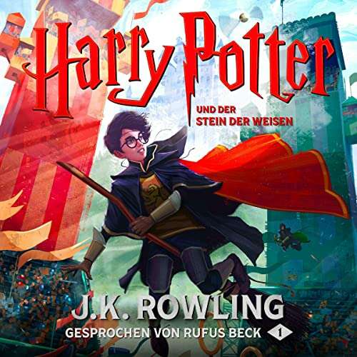 Cover von J.K. Rowling - Harry Potter - Band 1 - Der Stein der Weisen