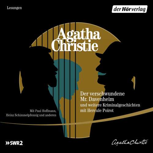 Cover von Agatha Christie - Hercule Poirot 19 - Der verschwundene Mr. Davenheim und weitere Kriminalgeschichten mit Hercule Poirot