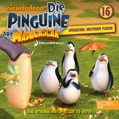 Cover von Die Pinguine aus Madagascar - Folge 16: Operation: Helfende Flosse (Das Original-Hörspiel zur TV-Serie)