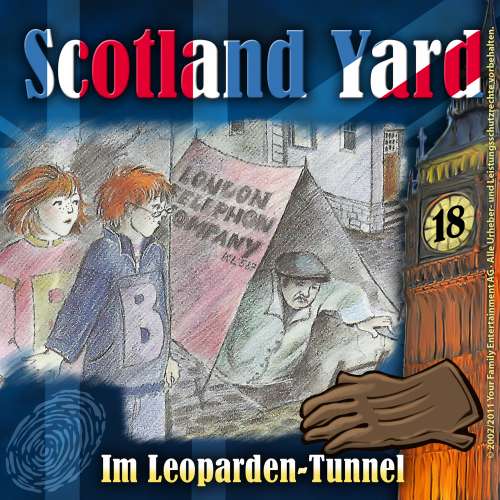 Cover von Scotland Yard - Folge 18 - Im Leoparden-Tunnel