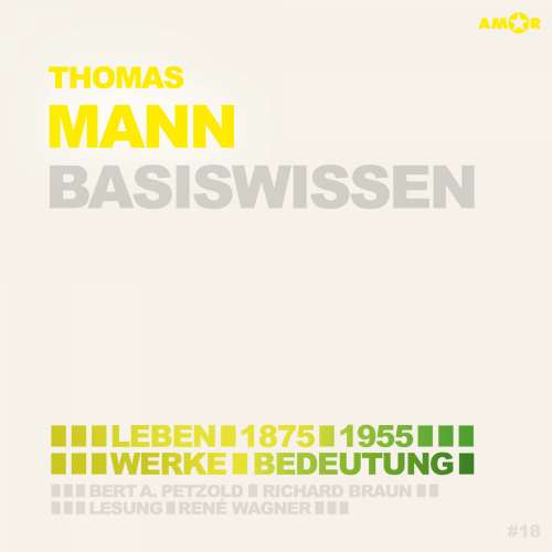 Cover von Bert Alexander Petzold - Thomas Mann (1875-1955) Basiswissen - Leben, Werk, Bedeutung