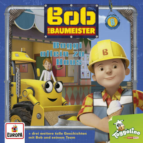 Cover von Bob der Baumeister - 008/Baggi allein zu Haus
