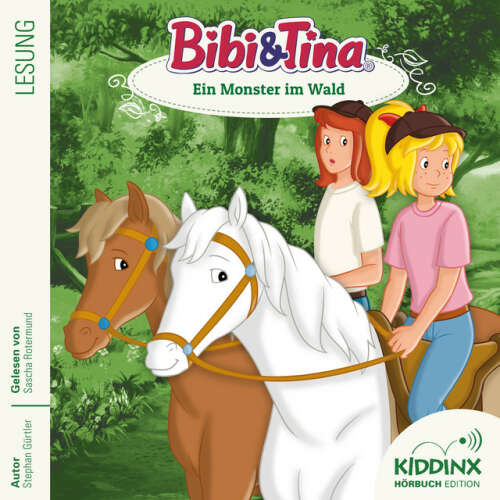 Cover von Bibi und Tina - Hörbuch: Ein Monster im Wald (ungekürzt)