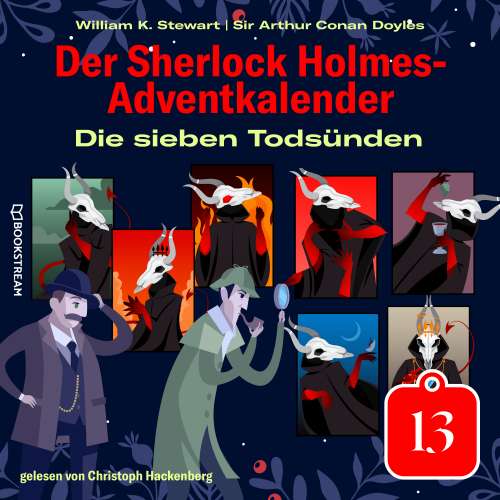 Cover von Sir Arthur Conan Doyle - Der Sherlock Holmes-Adventkalender - Tag 13 - Die sieben Todsünden