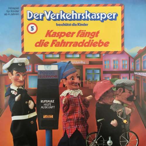 Cover von Der Verkehrskasper - Folge 5 - Kasper fängt die Fahrraddiebe