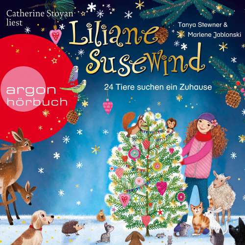 Cover von Tanya Stewner - Ab 6: Liliane Susewind - 24 Tiere suchen ein Zuhause. Das Adventskalender-Hörbuch