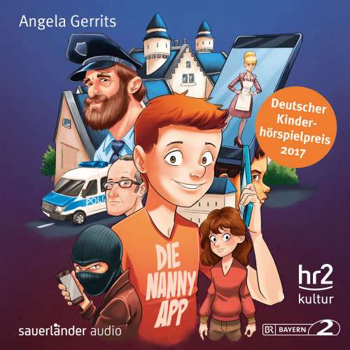 Cover von Angela Gerrits - Die Nanny-App