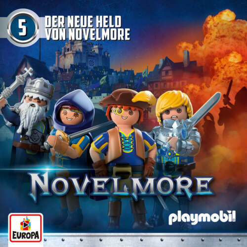 Cover von PLAYMOBIL Hörspiele - PLAYMOBIL Novelmore Hörspiele - Folge 5 - Der neue Held von Novelmore