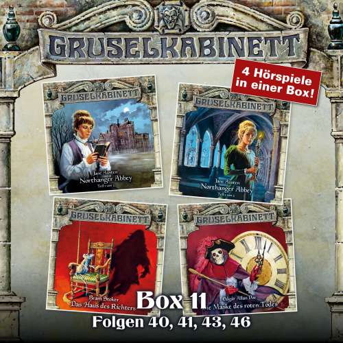 Cover von Gruselkabinett - Box 11 - Folgen 40, 41, 43, 46