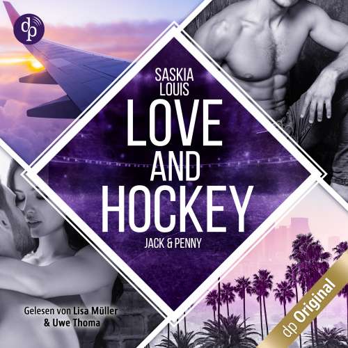 Cover von Saskia Louis - L.A. Hawks Eishockey - Band 3 - Love and Hockey - Jack & Penny