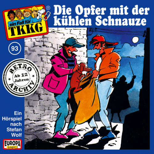 Cover von TKKG Retro-Archiv - 093/Die Opfer mit der kühlen Schnauze