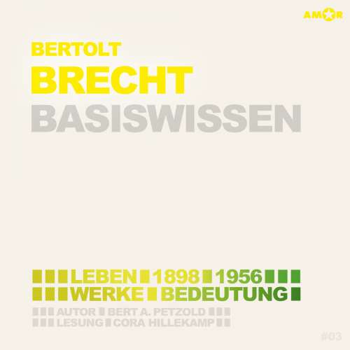 Cover von Bert Alexander Petzold - Bertolt Brecht (1898-1956) Basiswissen - Leben, Werk, Bedeutung