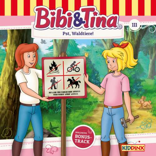 Cover von Bibi & Tina - Folge 111 - Pst, Waldtiere!