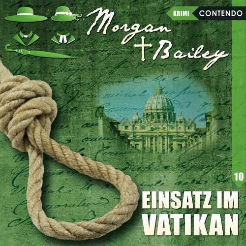 Cover von Markus Topf - Morgan & Bailey - Folge 10 - Einsatz im Vatikan