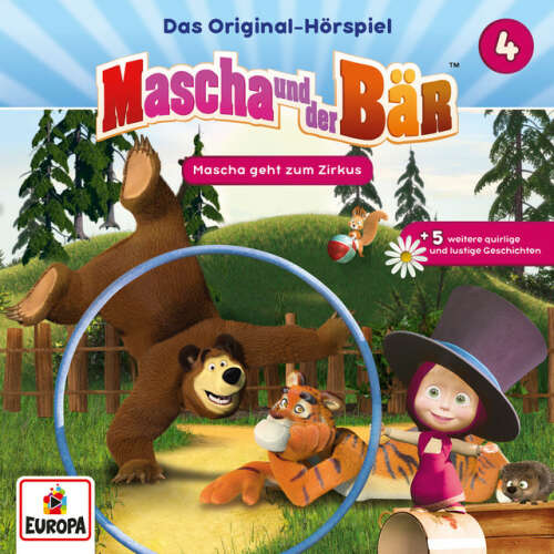 Cover von Mascha und der Bär - 004/Mascha geht zum Zirkus