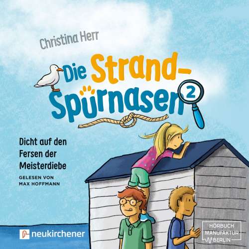 Cover von Christina Herr - Die Strandspürnasen - Band 2 - Dicht auf den Fersen der Meisterdiebe