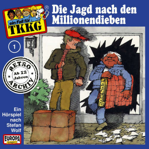 Cover von TKKG Retro-Archiv - 001/Die Jagd nach den Millionendieben
