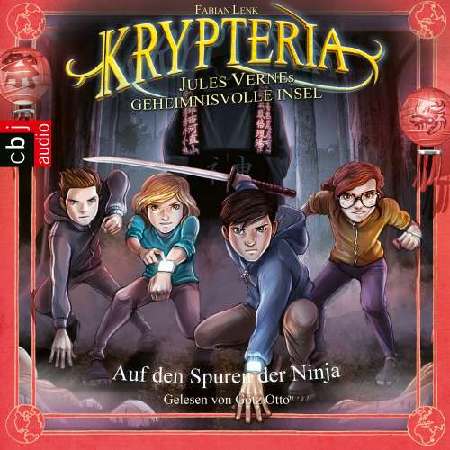 Cover von Fabian Lenk - Krypteria - Jules Vernes geheimnisvolle Insel 3 - Auf den Spuren der Ninja