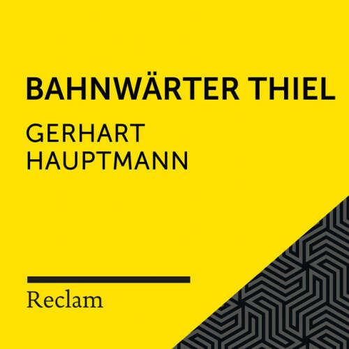 Cover von Reclam Hörbücher - Hauptmann: Bahnwärter Thiel (Reclam Hörbuch)