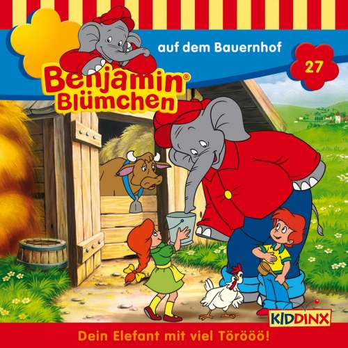 Cover von Benjamin Blümchen -  Folge 27 - Benjamin auf dem Bauernhof