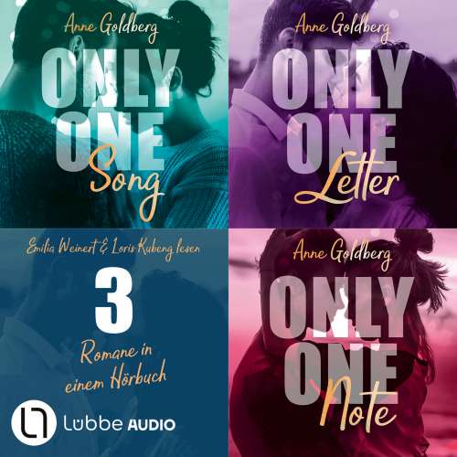 Cover von Anne Goldberg - Only One Song | Only one Letter | Only One Note - 3 Romane in einem Hörbuch!