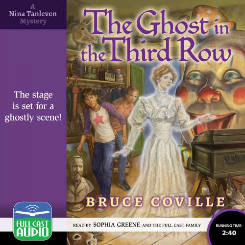 Cover von Bruce Coville - The Nina Tanleven Mysteries - Book 1 - The Ghost in the Third Row