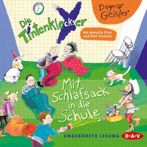 Cover von Die Tintenkleckser - Teil 1 - Mit Schlafsack in die Schule