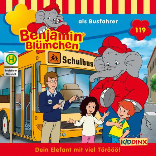 Cover von Benjamin Blümchen - Folge 119 - Benjamin als Busfahrer