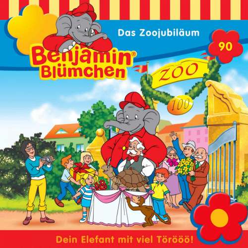 Cover von Benjamin Blümchen -  Folge 90 - Das Zoojubiläum