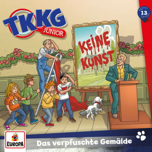 Cover von TKKG Junior - Folge 13: Das verpfuschte Gemälde