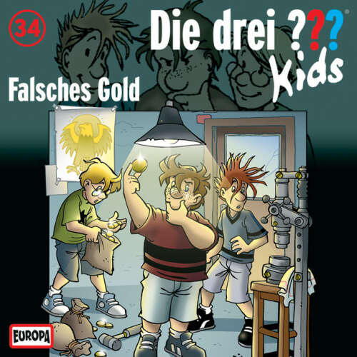 Cover von Die drei ??? Kids - 034/Falsches Gold