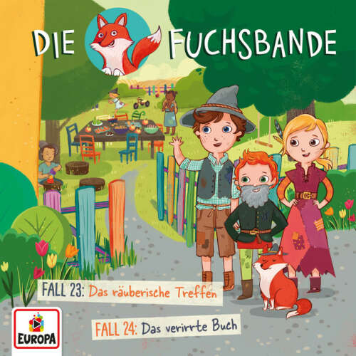 Cover von Die Fuchsbande - 012/Fall 23: Das räuberische Treffen / Fall 24: Das verirrte Buch