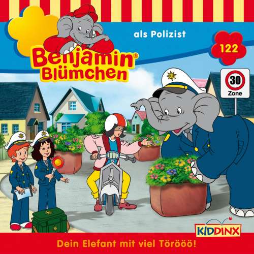 Cover von Benjamin Blümchen - Folge 122 - Benjamin als Polizist