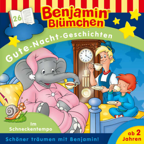 Cover von Benjamin Blümchen - Gute Nacht Geschichten - Folge 26: Im Schneckentempo