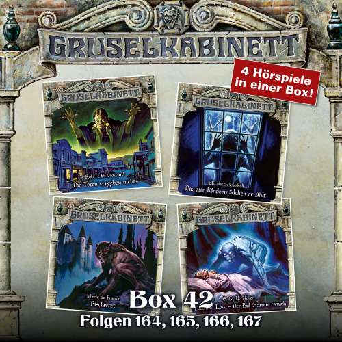 Cover von Gruselkabinett - Box 42 - Folgen 164, 165, 166, 167