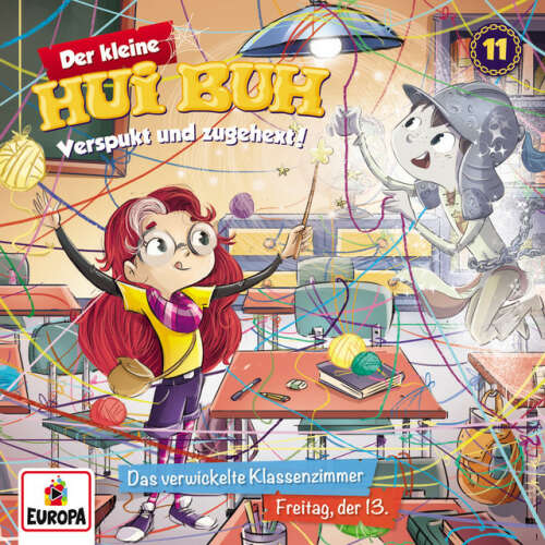 Cover von Der kleine Hui Buh - 011/Das verwickelte Klassenzimmer / Freitag, der 13.