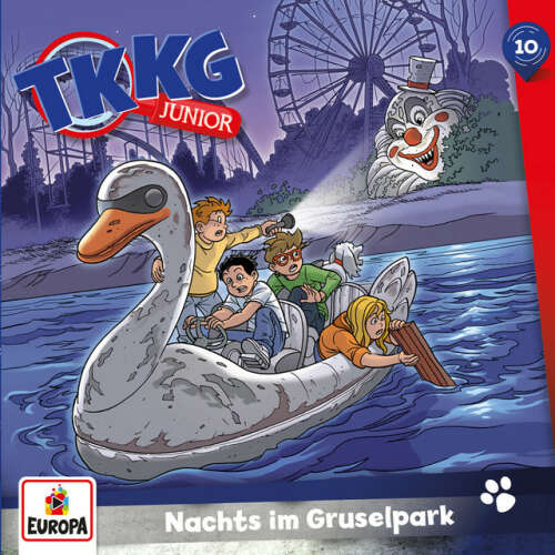 Cover von TKKG Junior - Folge 10: Nachts im Gruselpark